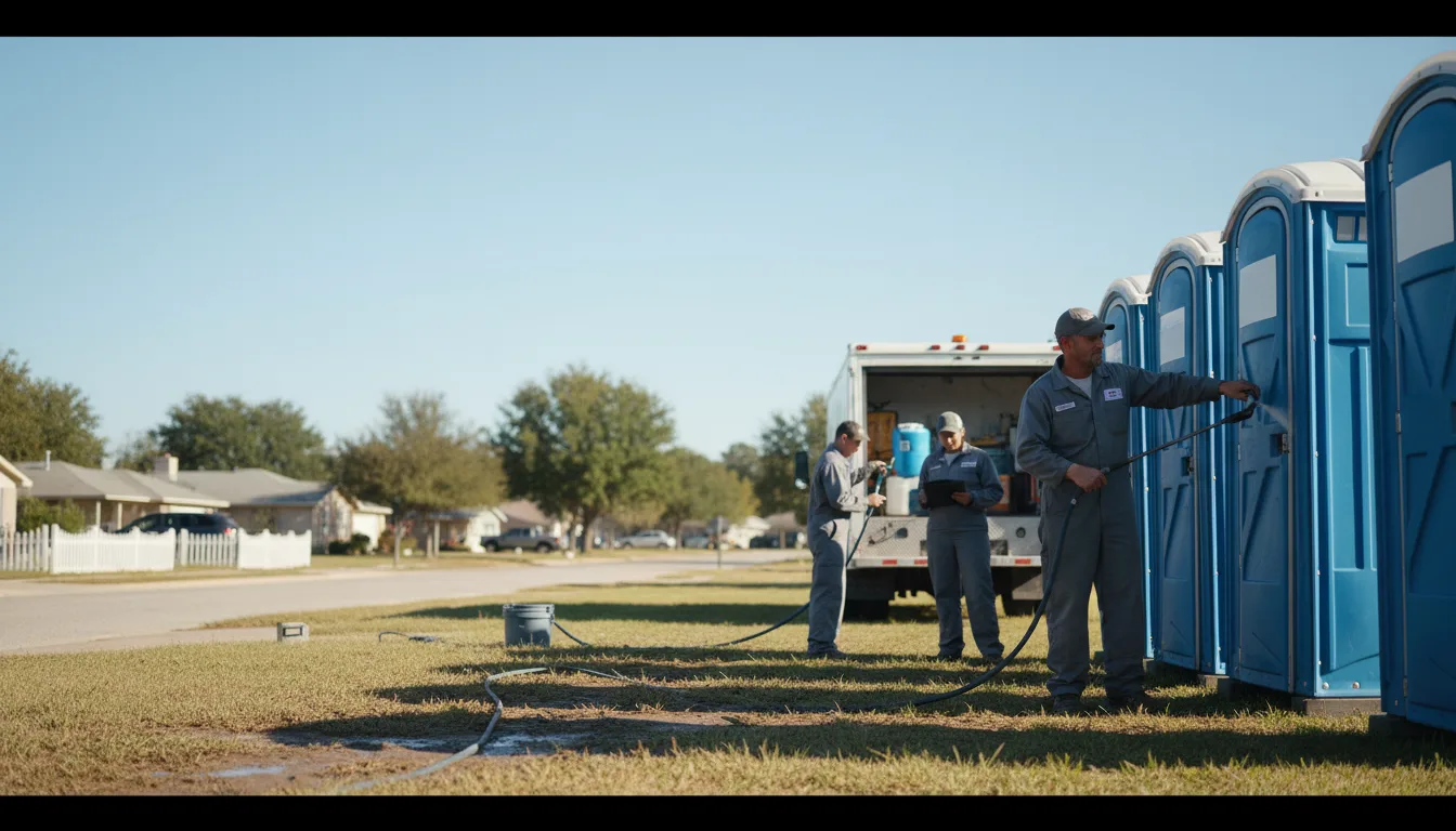 Long-Term Portable Toilet Rental in Grant, MI near me